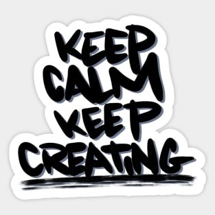 Keep Calm Sticker